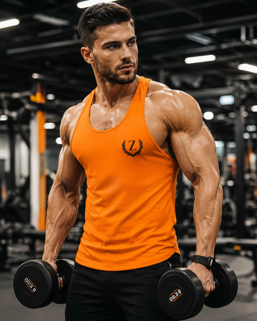 ZIDELLO Men's Gym Sando & Workout Vest