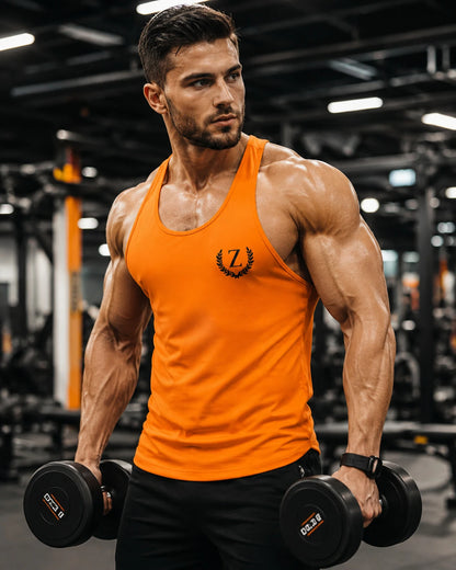 ZIDELLO Men's Gym Sando & Workout Vest