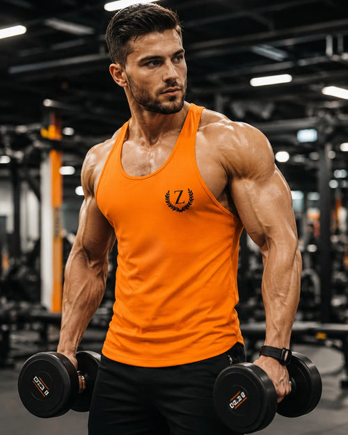 ZIDELLO Men's Gym Sando & Workout Vest